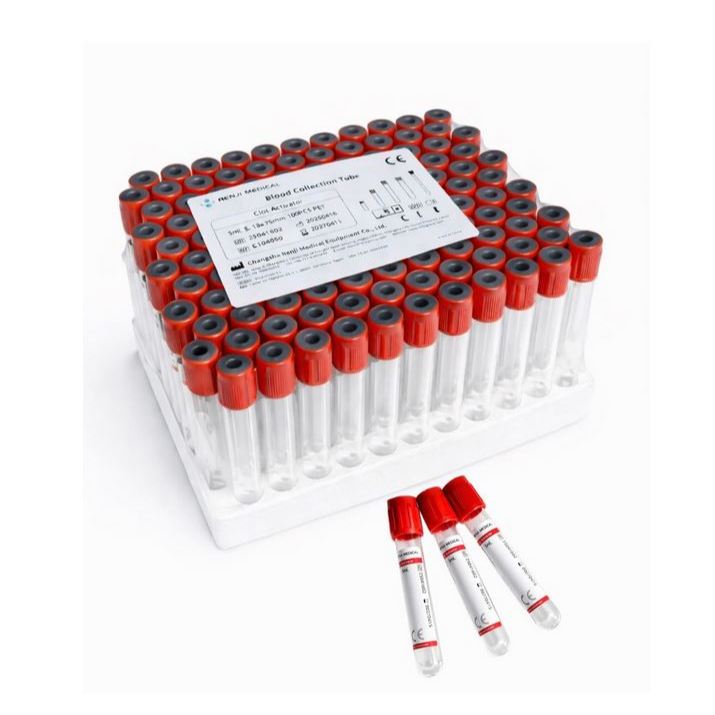 tabung merah Clot activator