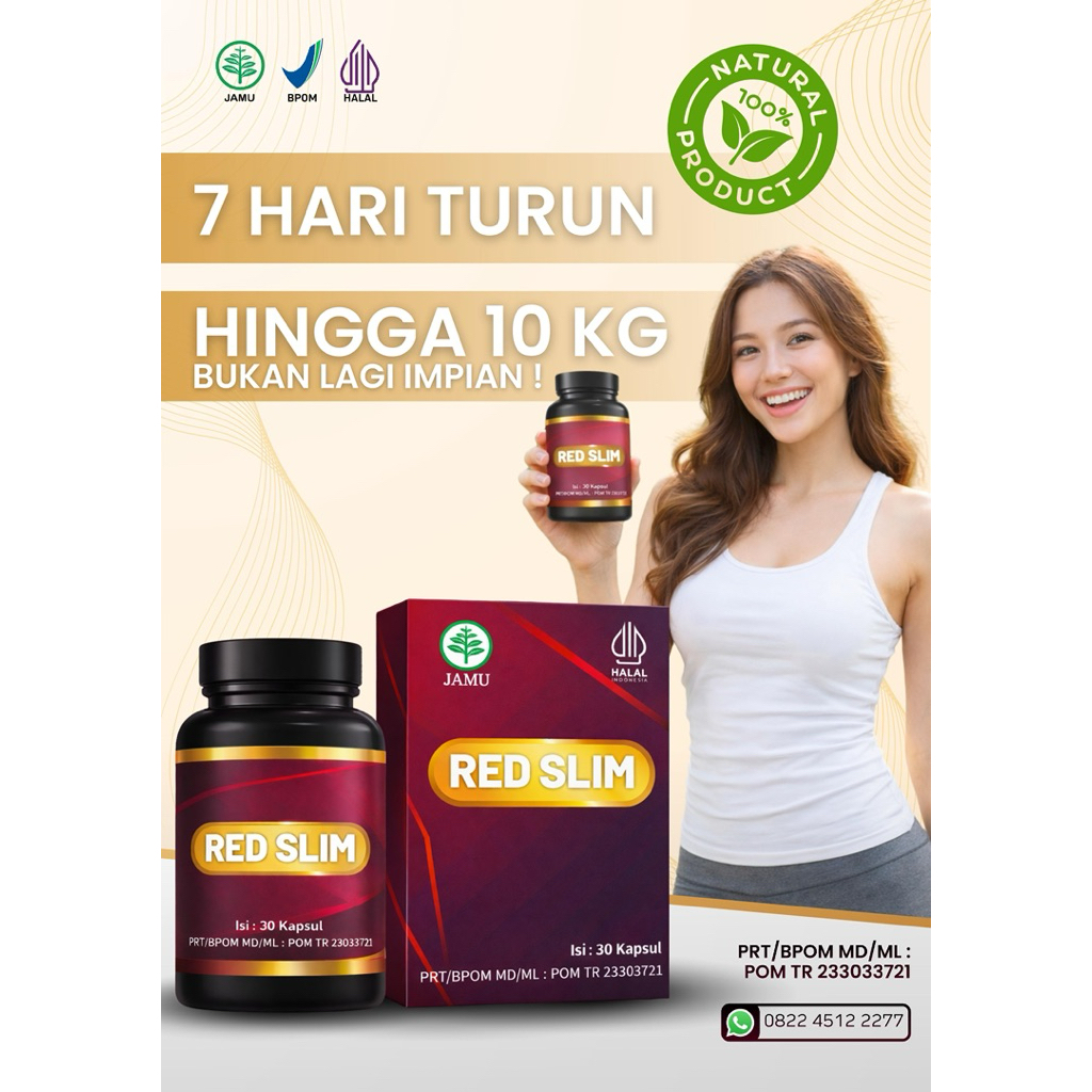 PAKET 3 BOTOL RED SLIM