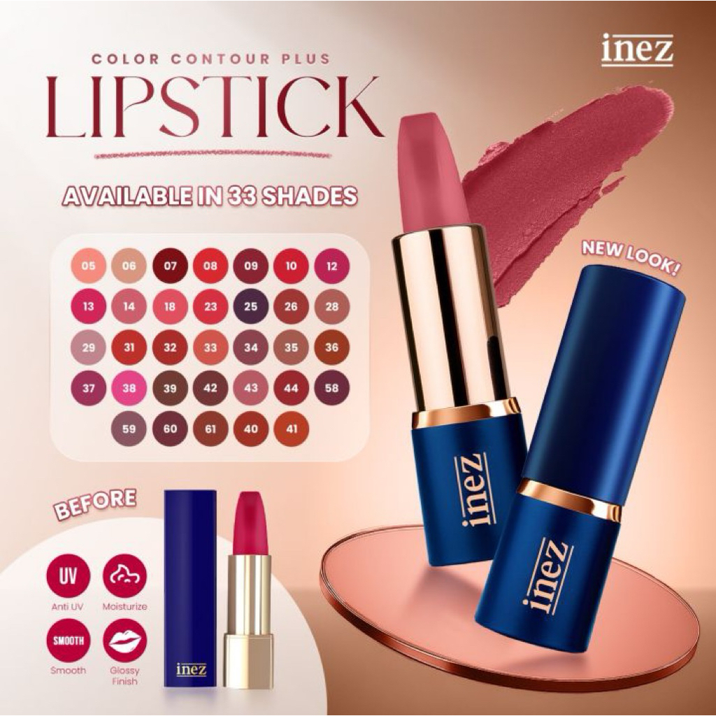 Inez Color Countur Plus Lipstick