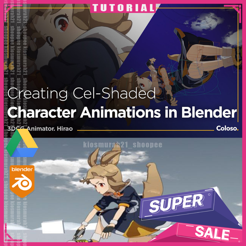 Blender 3D Tutorial Creating Cel-Shaded Character Animations with Blender