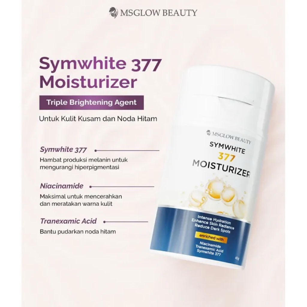 New Moisturizer Symwhite Msglow