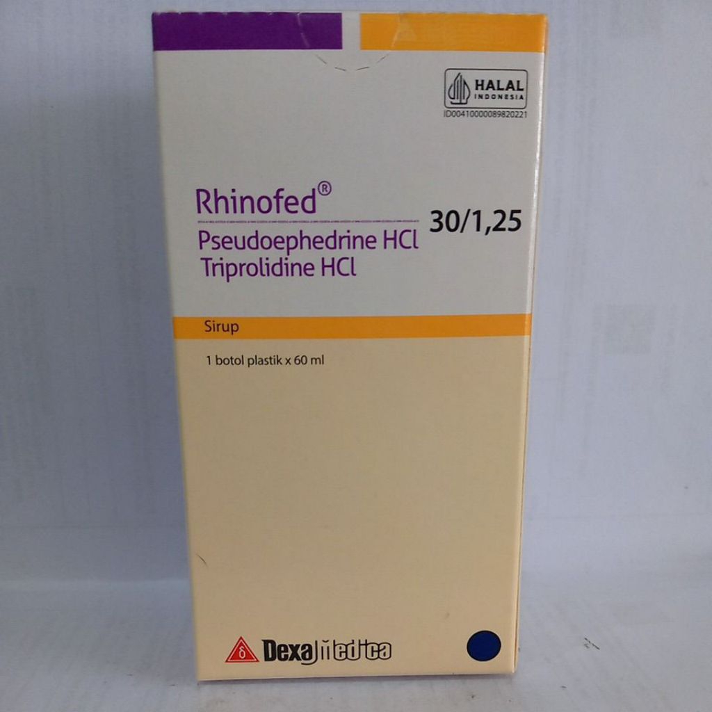 rhinofed 60ml Syrup pilek