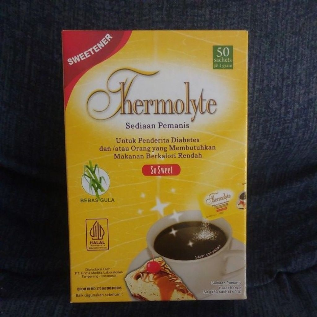 Thermolyte diet sugar 50's