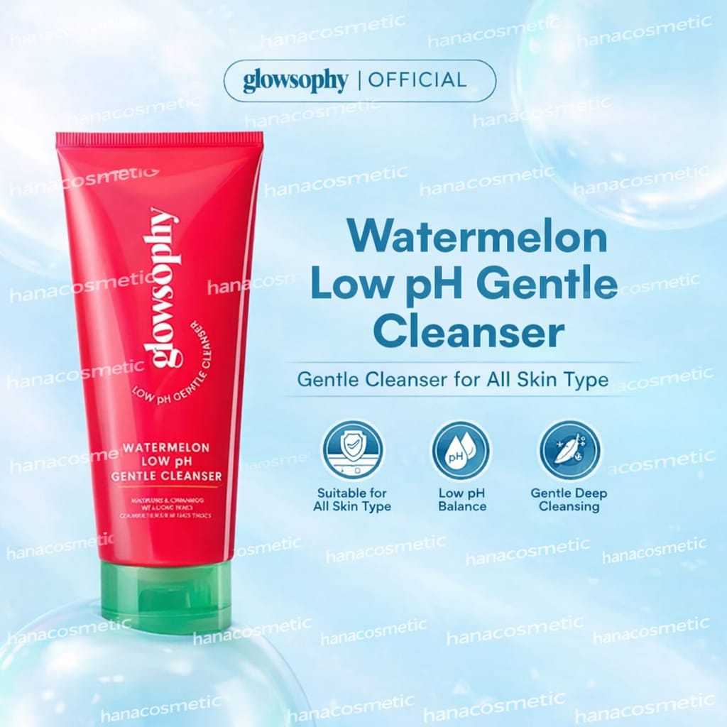 GLOWSOPHY Watermelon Low pH Gentle Cleanser