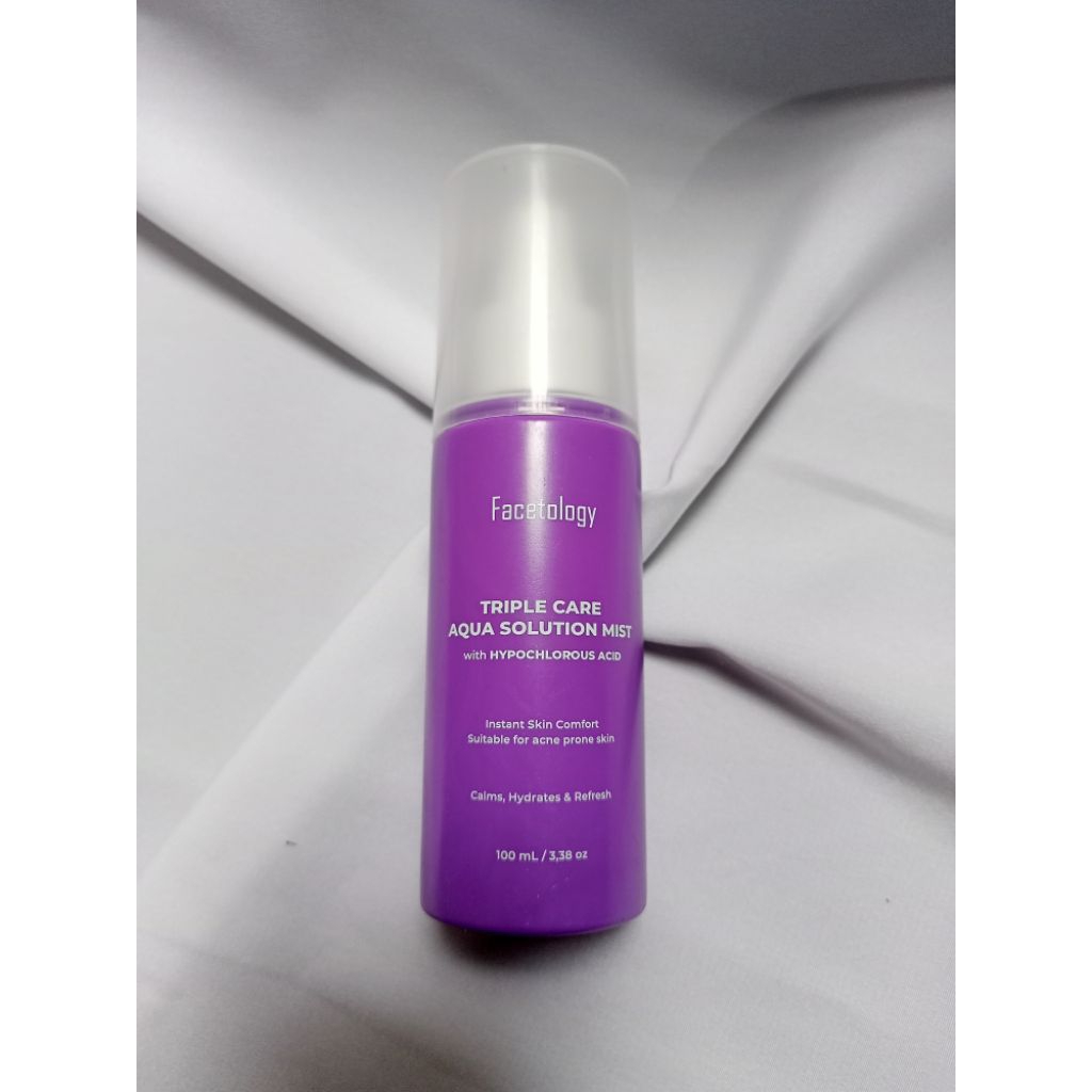 Facetology triple care Aqua solution mist