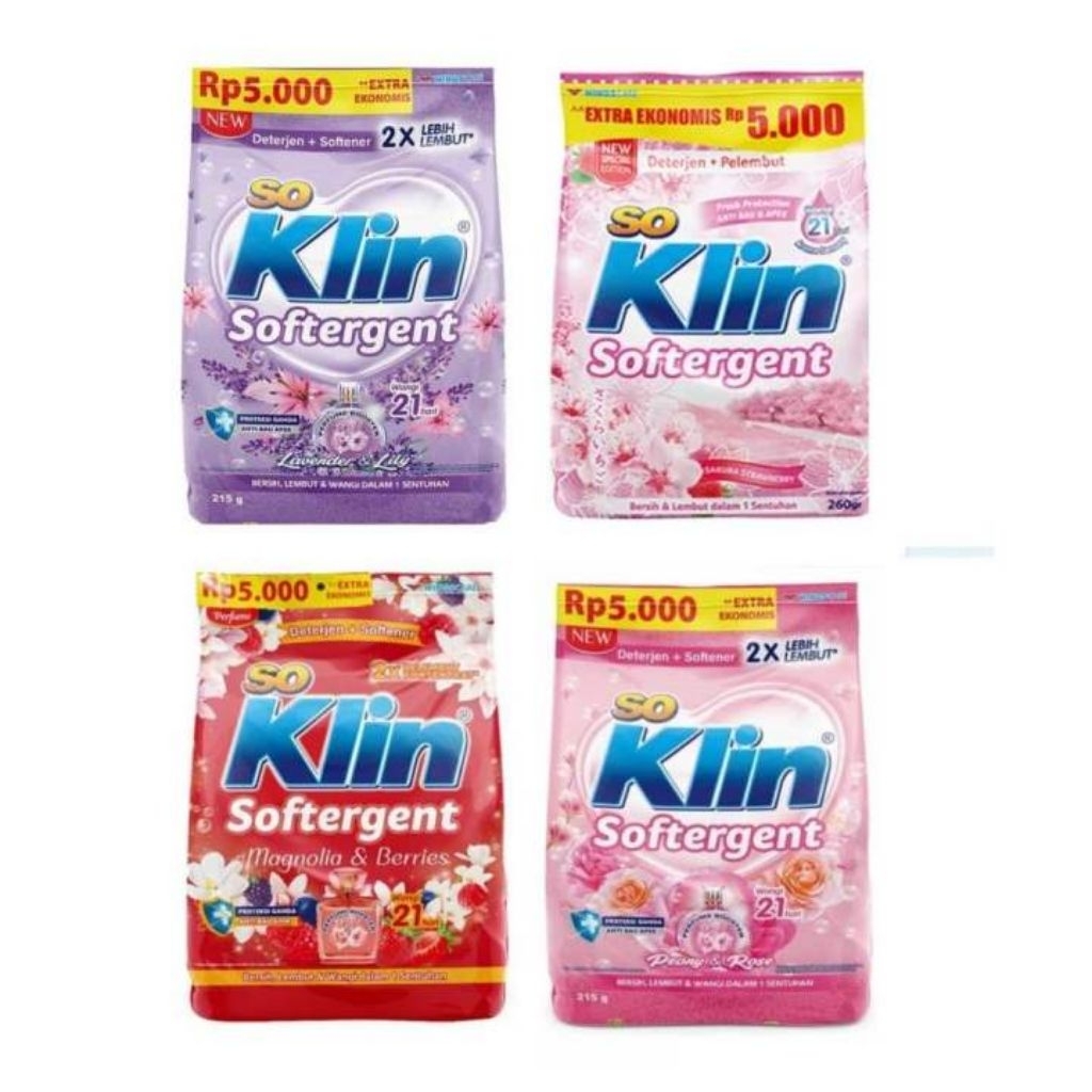 Soklin Softergent 225 gr (5.000)