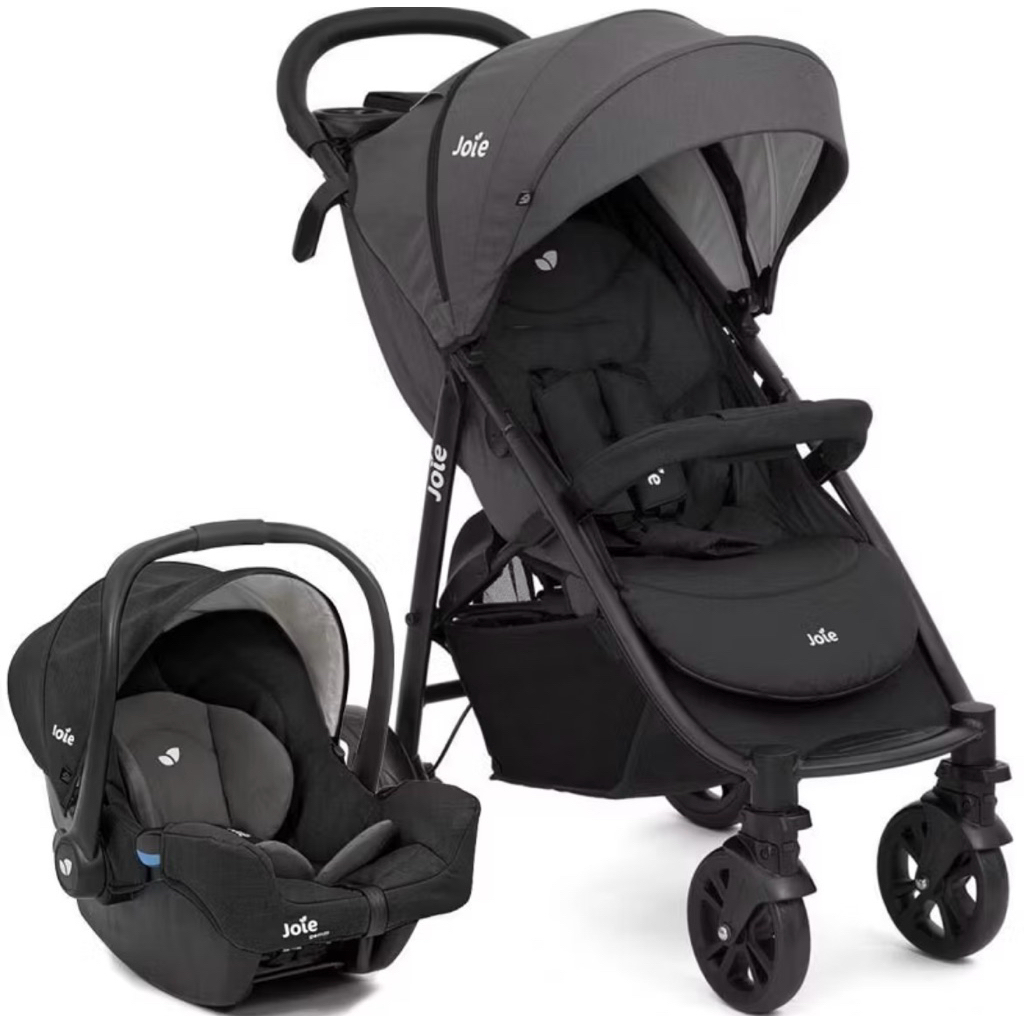 Preloved Joie Litetrax E Travel System Stroller&Carseat
