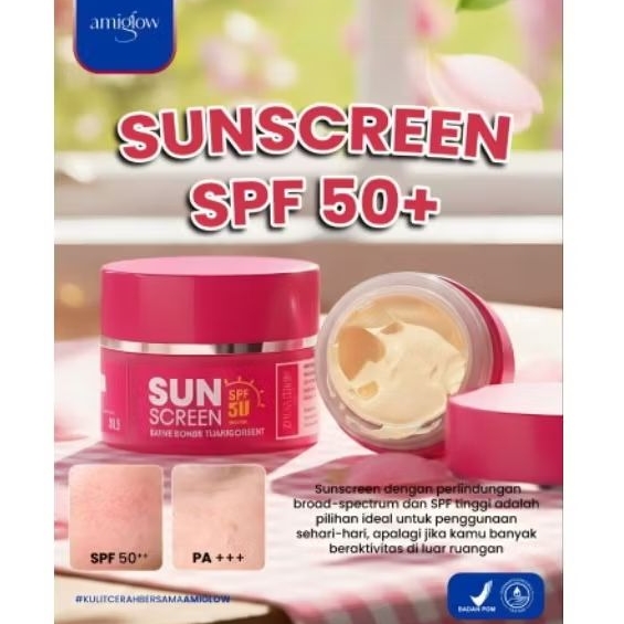 SUNscreen Amiglow SPF 50+ PA+++