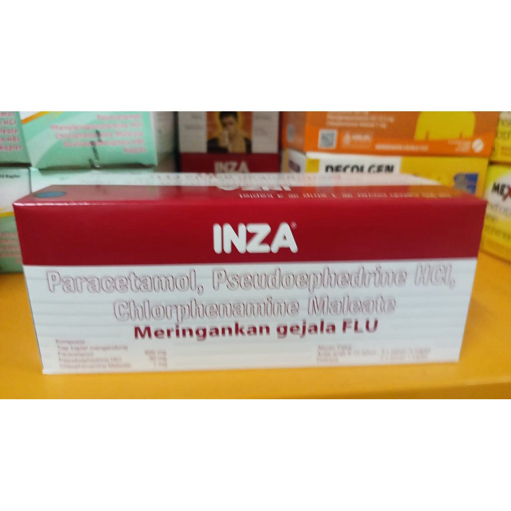 Inza tablet isi 25 strip