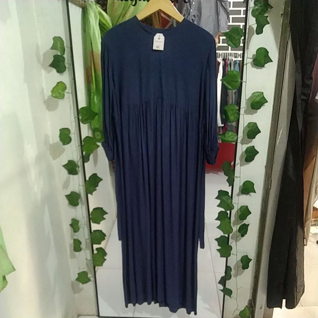 gamis balon rayon twill