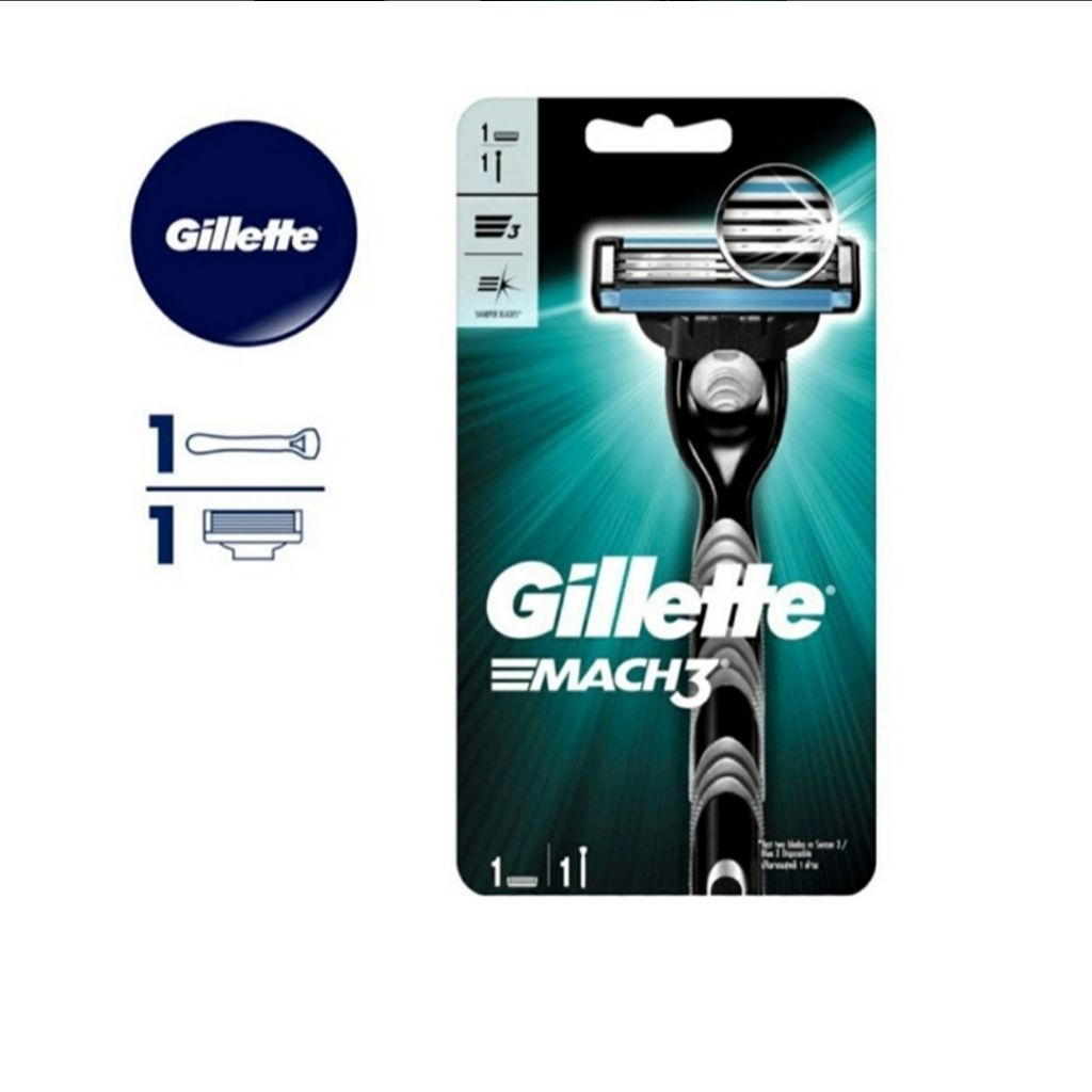 GILLETTE Mach3 Alat Cukur 1 pcs