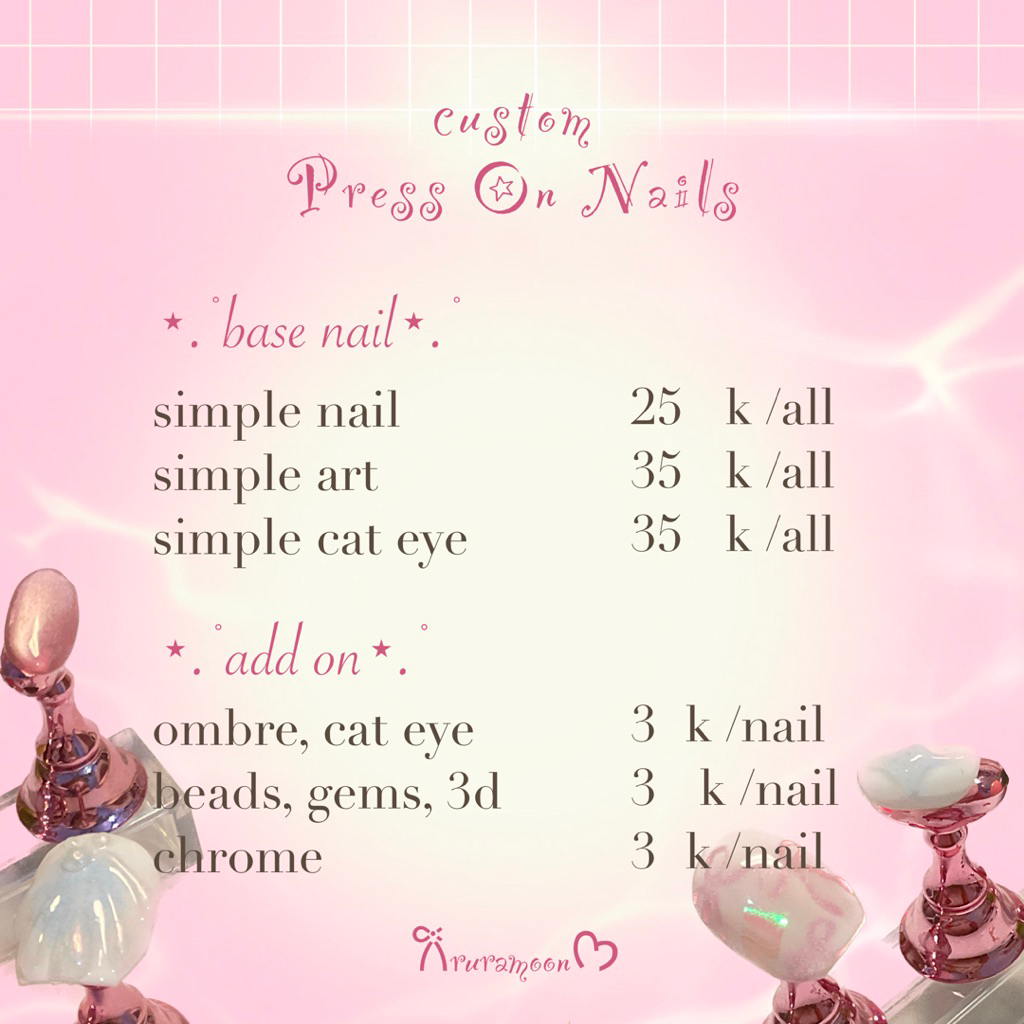 Add on press on nails