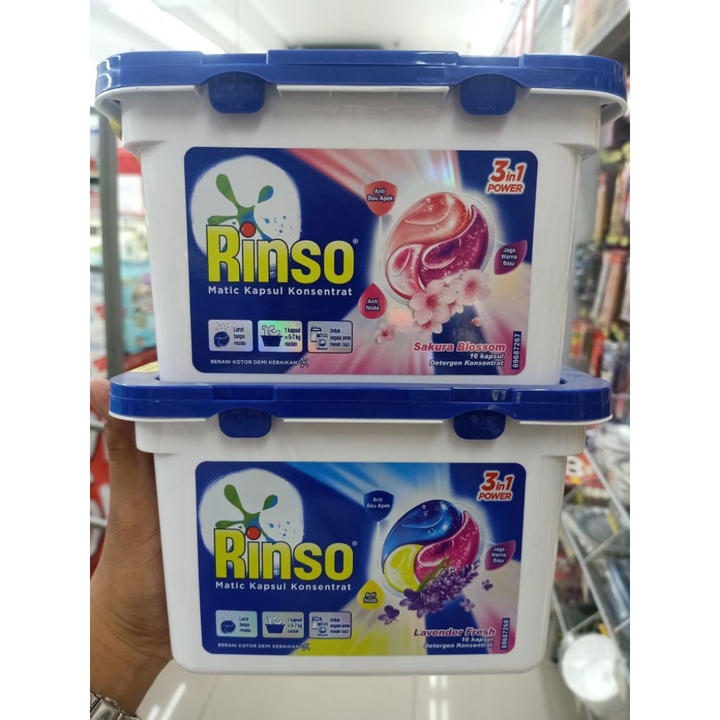 [Fridaynitastore]-Rinso Matic Kapsul -Rinso kapsul