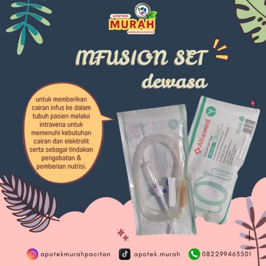 Infusion set Dewasa Altamed
