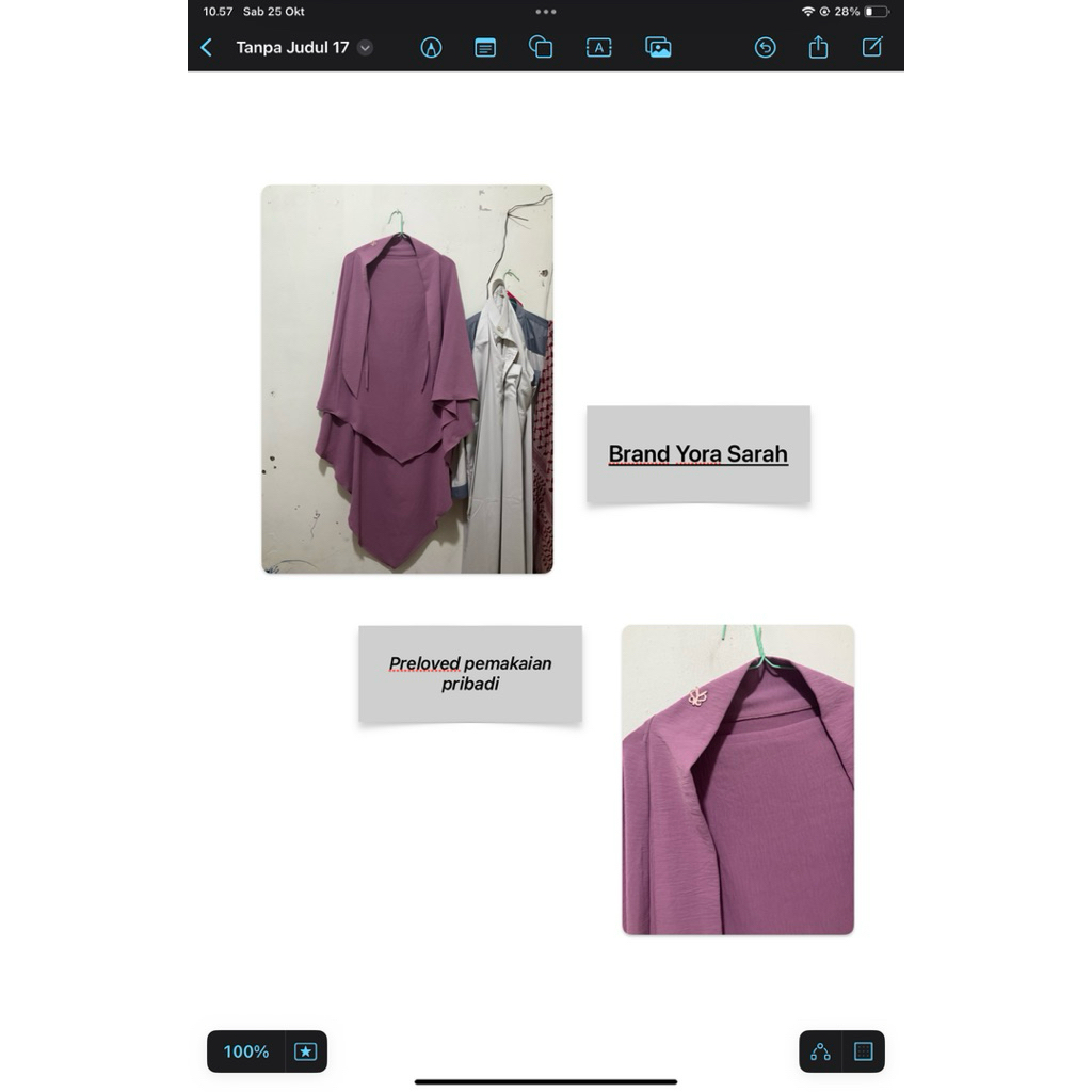 French khimar by yora sarah