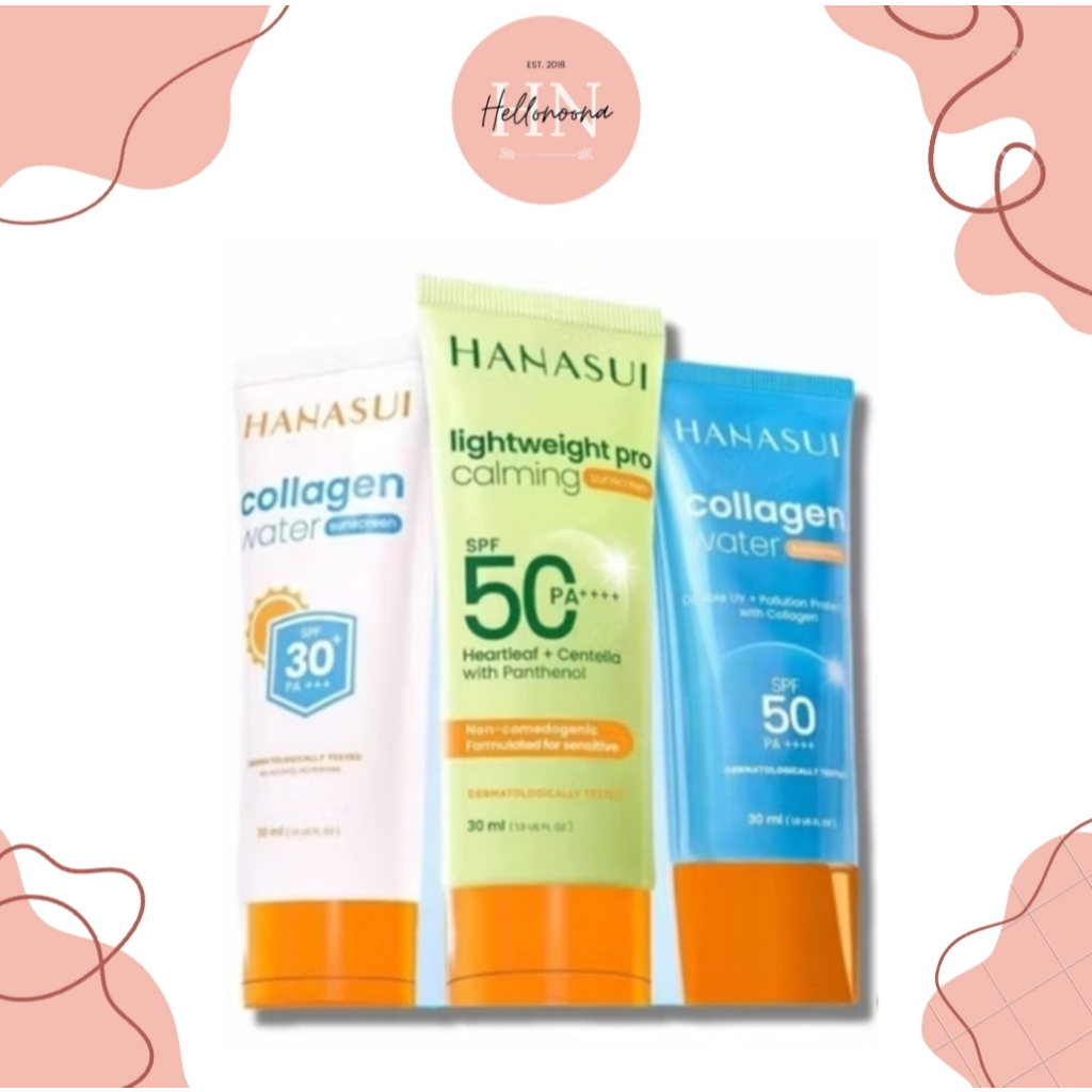 HANASUI - Collagen Water Sunscreen | Lightweight Pro Calming