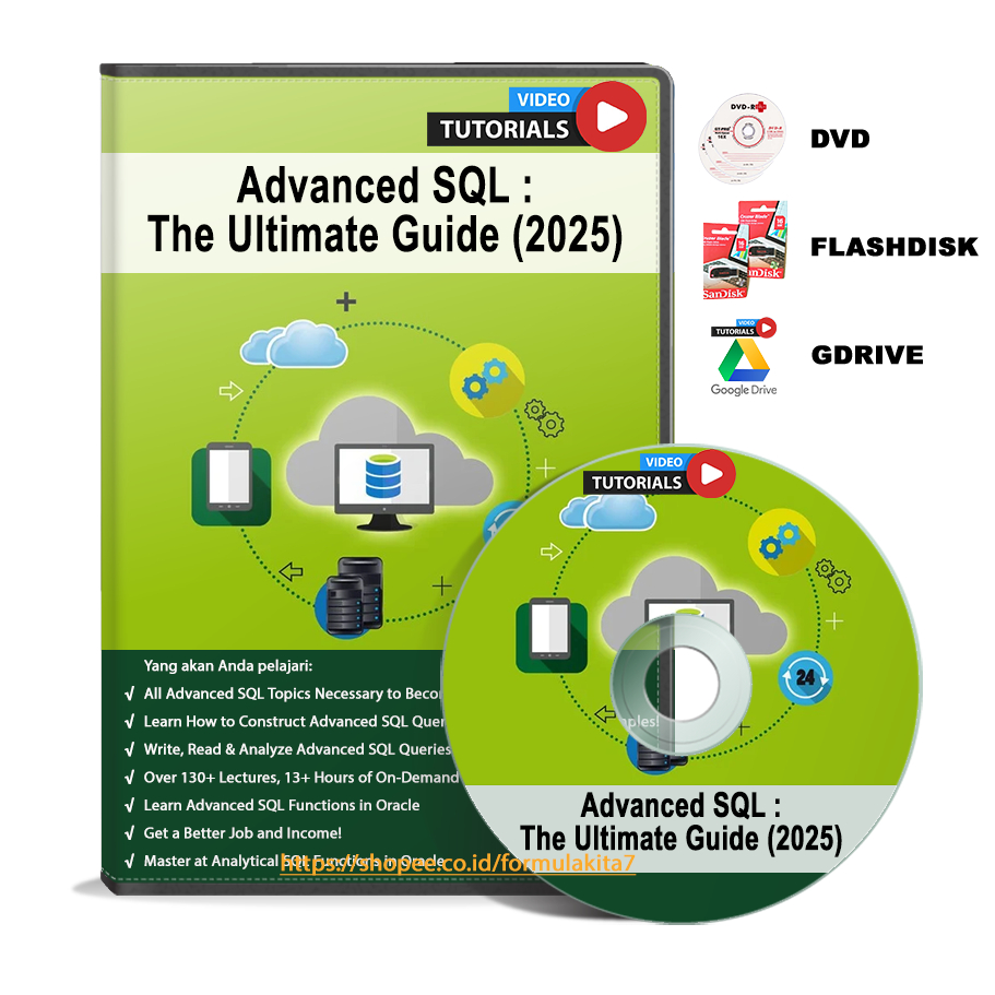 VIDEO TUTORIAL Advanced SQL : The Ultimate Guide (2025)
