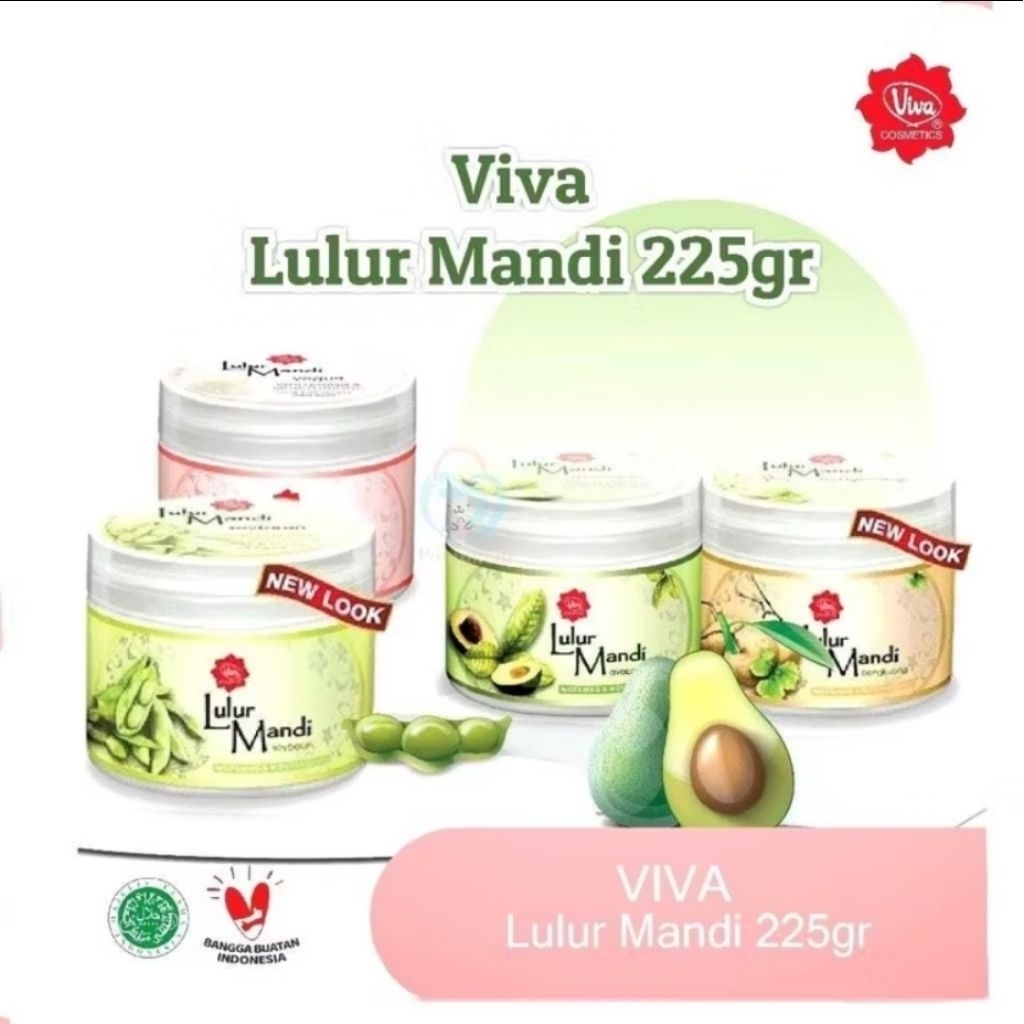 LULUR MANDI VIVA 225 gr