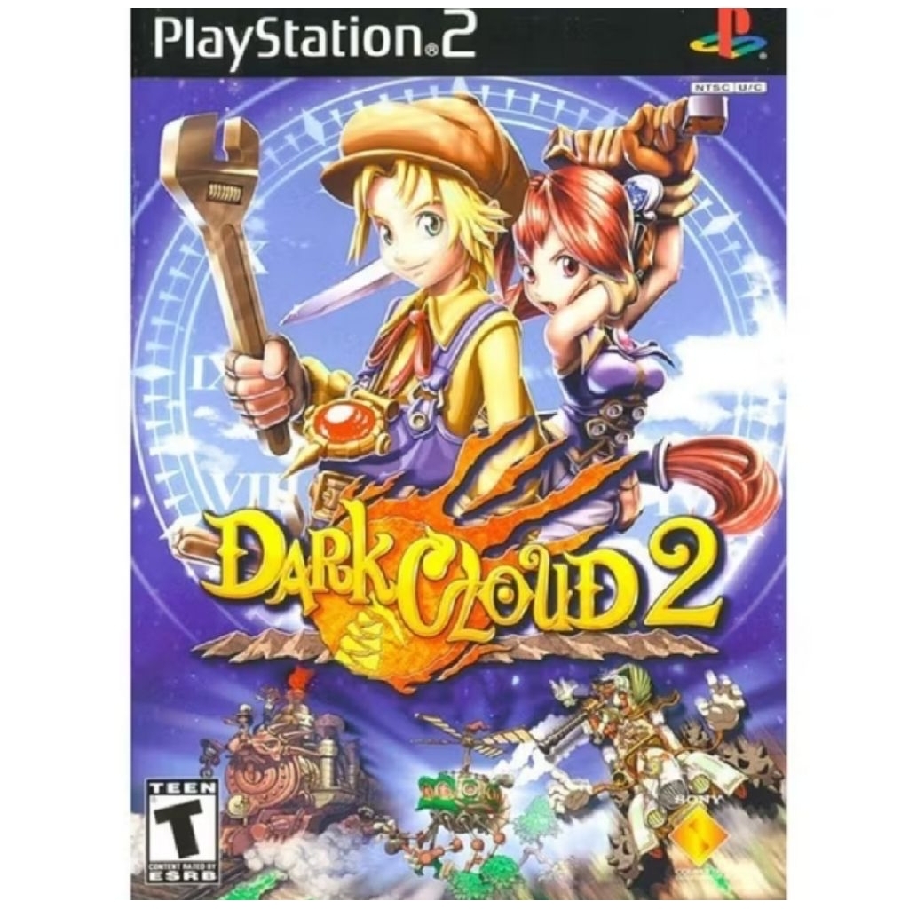 Kaset Playstation 2 PS2 Dark Cloud 2 / Dark Chronicles