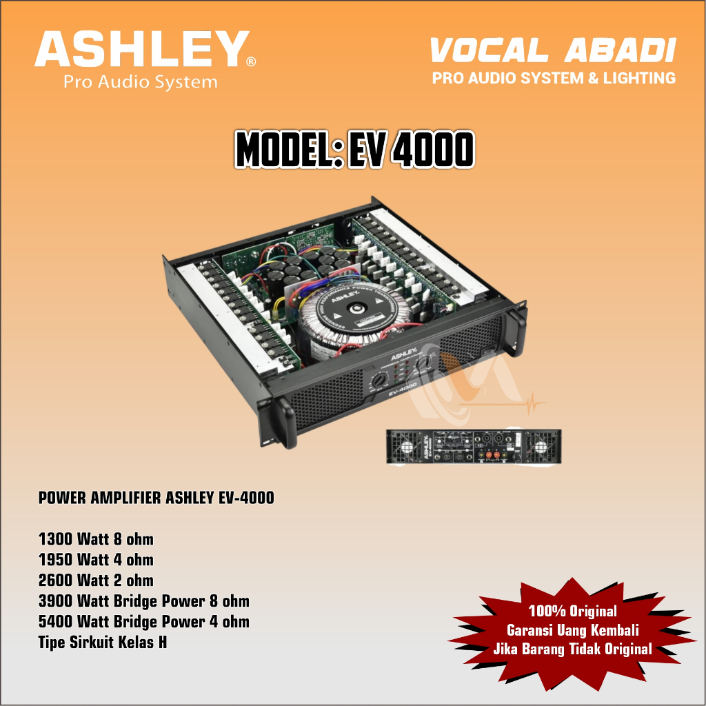 POWER ASHLEY EV-4000