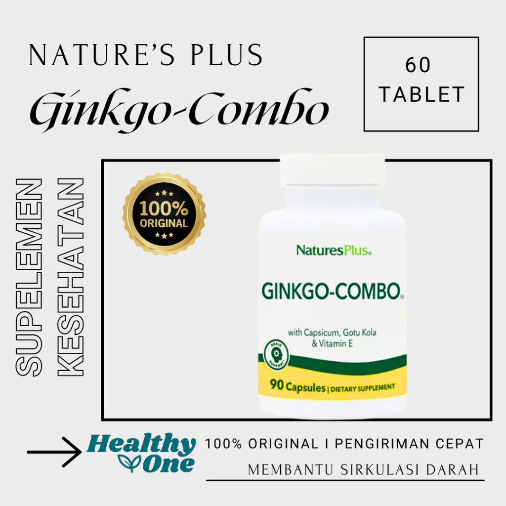 NP.GINKGO COMBO 1 BOTOL 60 TABLET