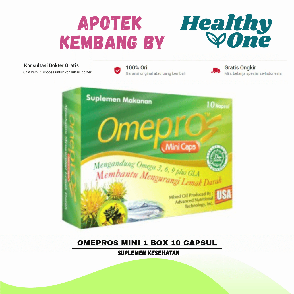 OMEPROS MINI 1 BOX 10 CAPSUL