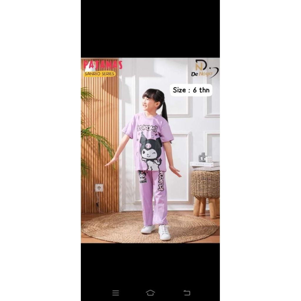 Pajamas Anak Cewe