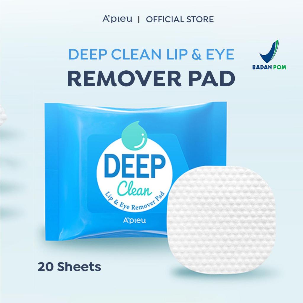 A'PIEU Deep Clean Lip & Eye Remover Pad