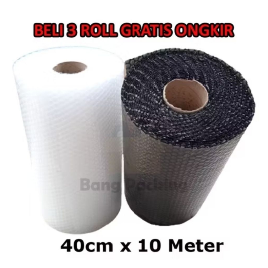 Bubble Wrap 40cm x 10 Meter - Bubble Wrap Meteran 40cm x 10m Bubblewrap Wrap Bubble