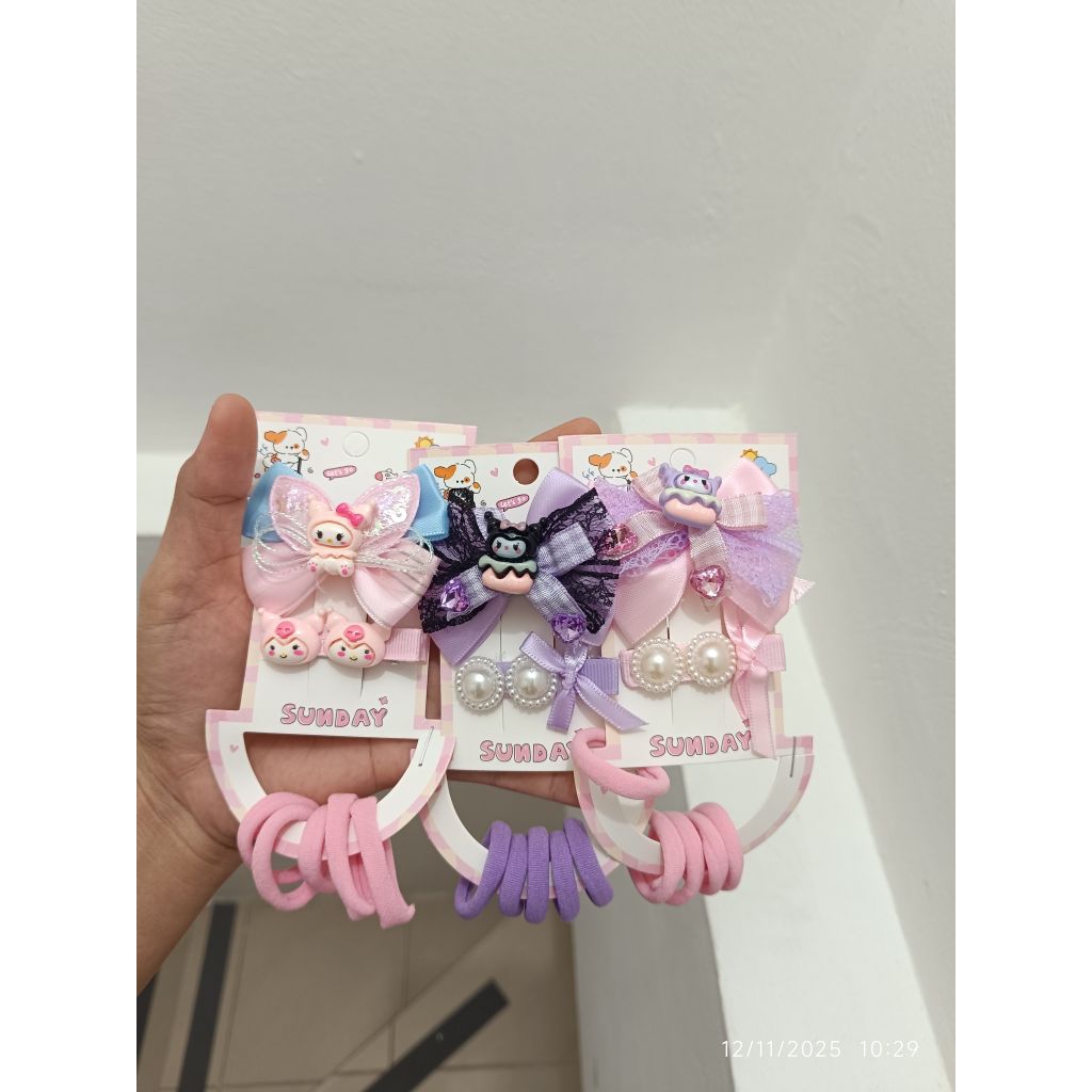 JEPIT SET ANAK SANRIO
