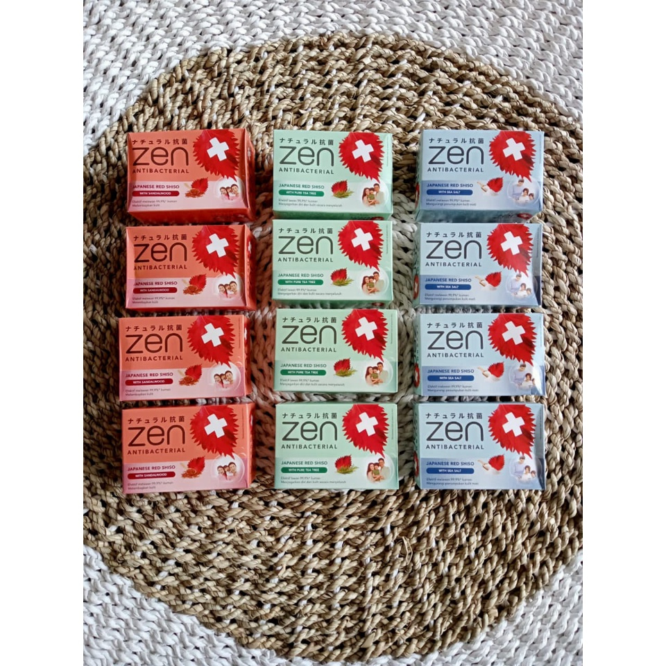 SABUN ZEN BATANG 4x60gr (RANDOM)