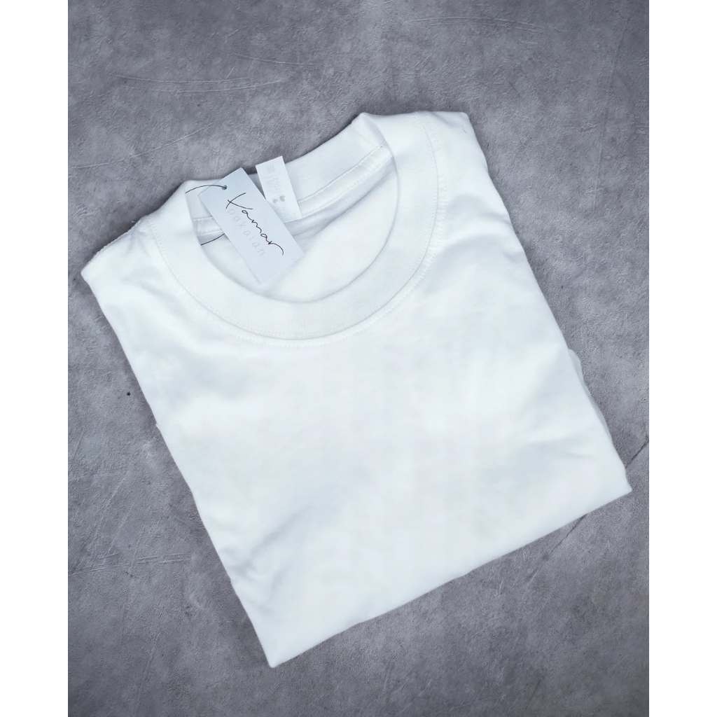 Kaos Basic Polos Cotton Combat 30s 100% PREMIUM!!!