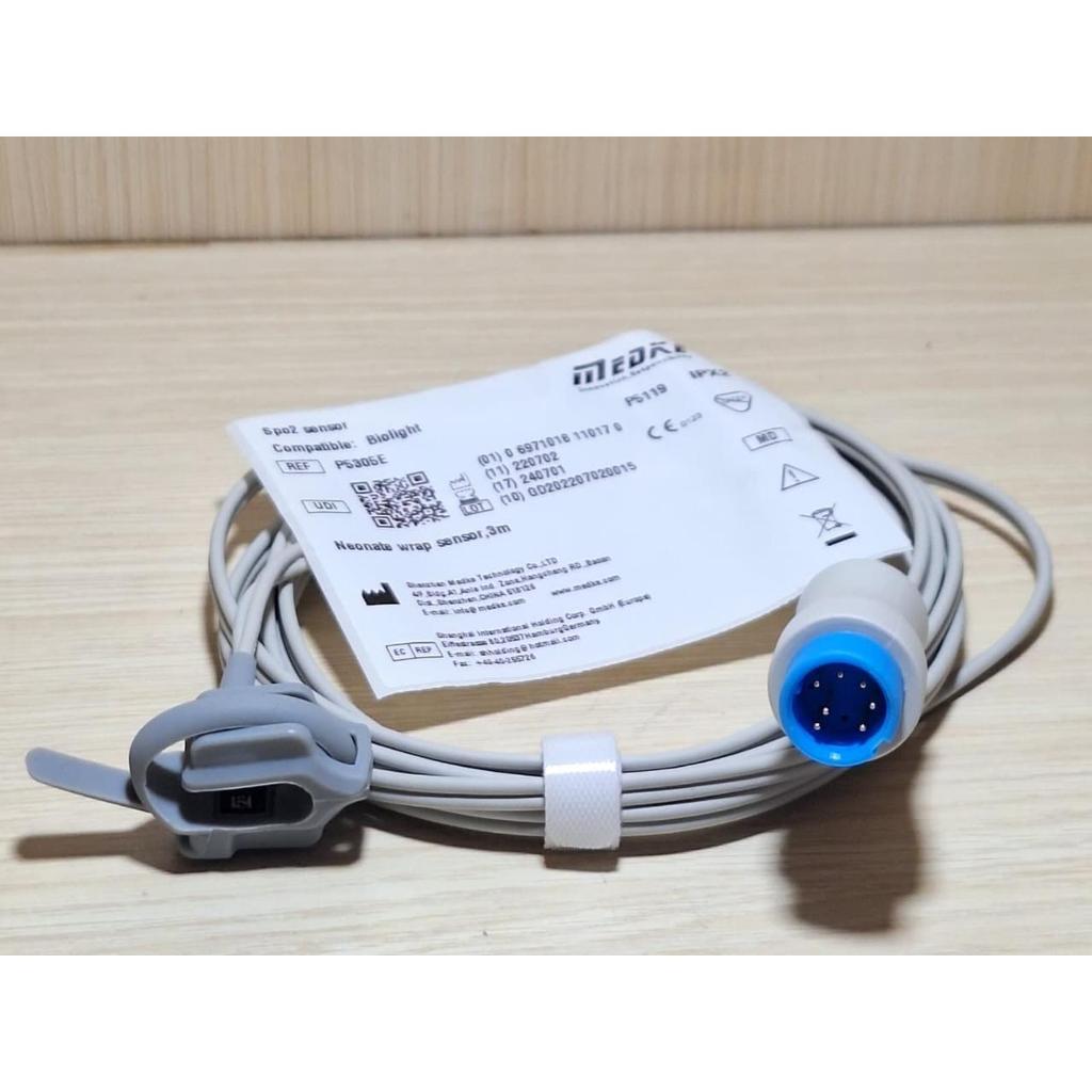 Spo2 biolight 7pin neonate wrap
