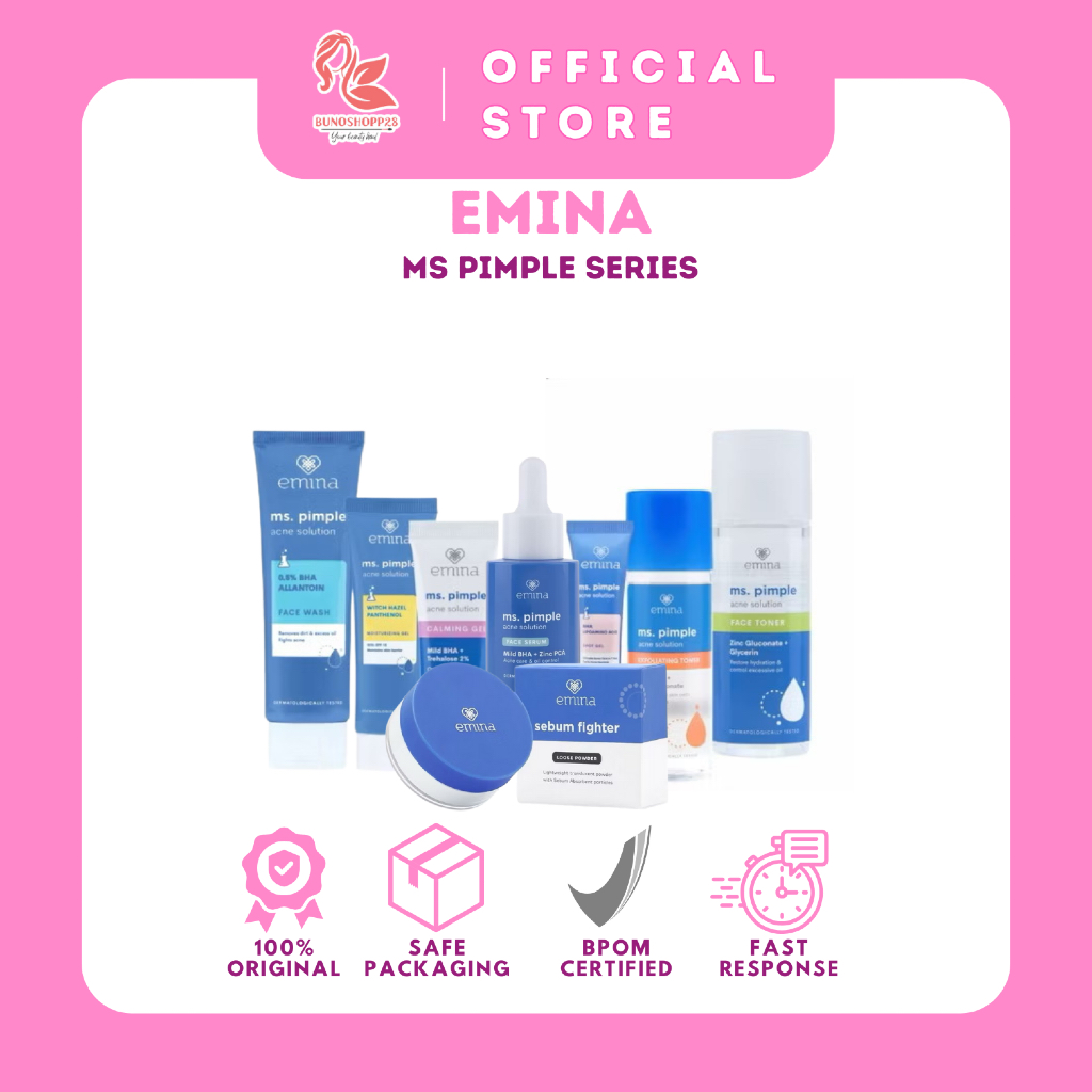 Bunoshopp28 EMINA Ms Pimple Acne Solution Series