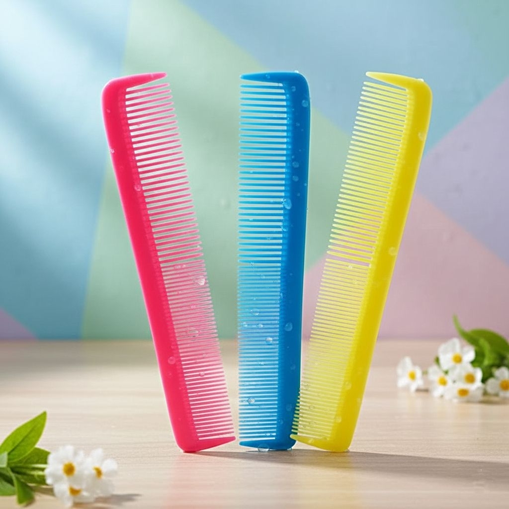 Sisir rambut plastik