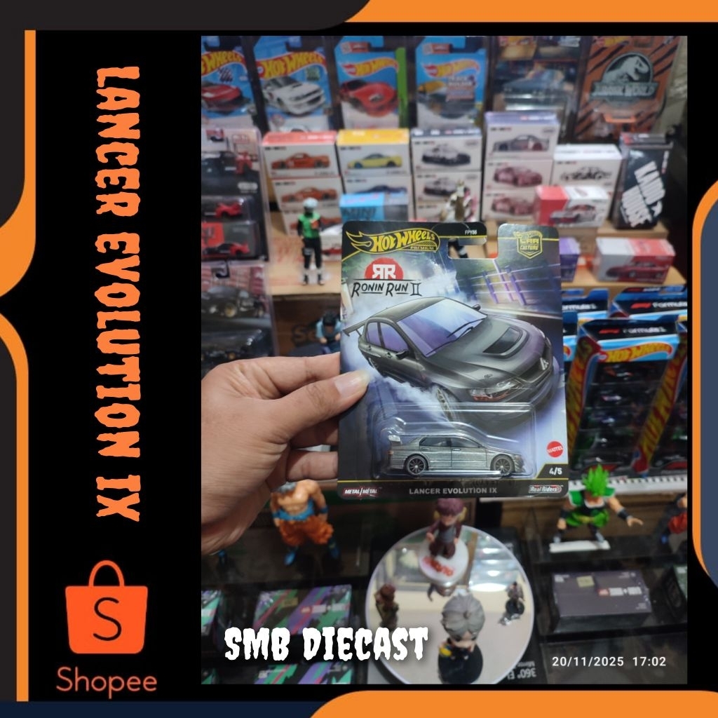 HOT WHEELS LANCER EVOLUTION IX RONIN RUN II (PREMIUM)