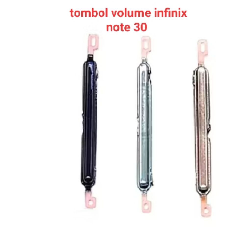 tombol volume infinix note 30 original