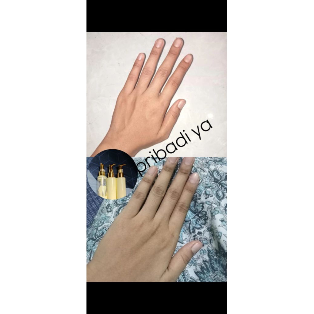 Lotion kuning Sample