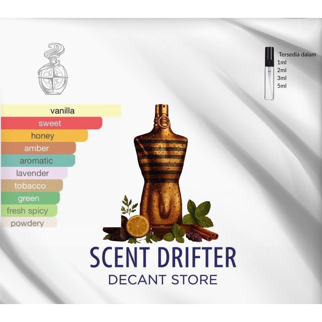 Decant jean paul gaultier lemale elixir