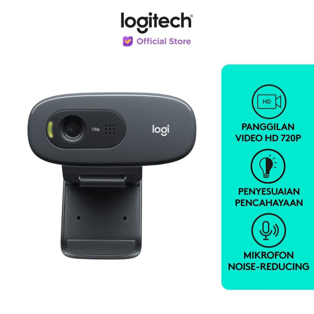 Logitech C270 Webcam HD 720p