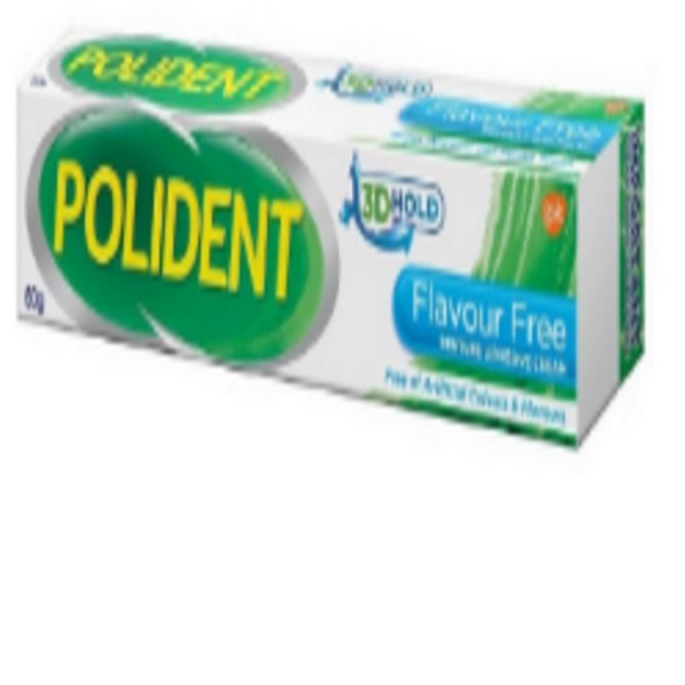 POLIDENT DENTURE ADHESIVE 60GR