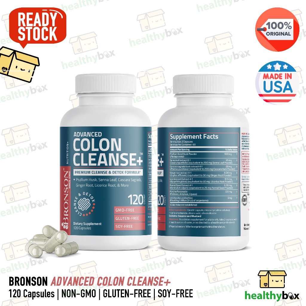 Bronson Advanced Colon Cleanse+