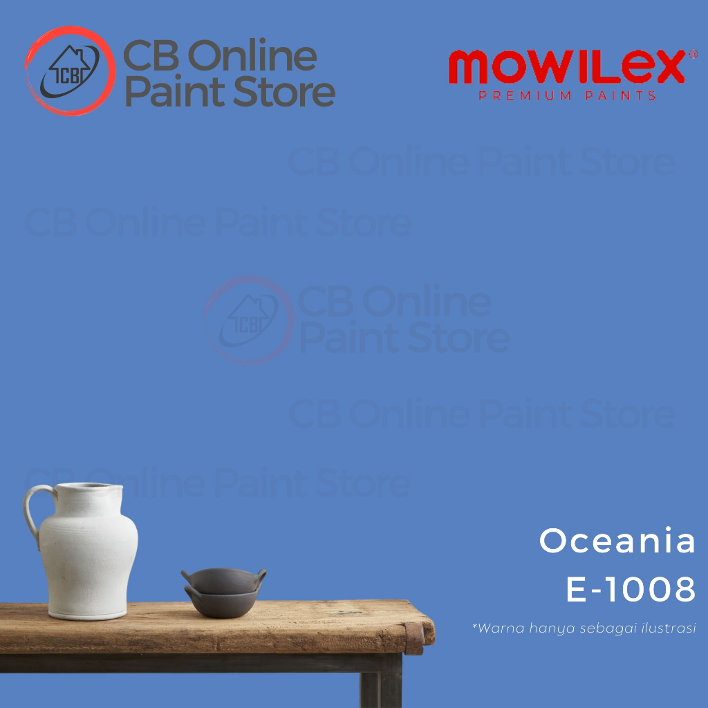 CAT TEMBOK MOWILEX - OCEANIA E-1008 - LITER