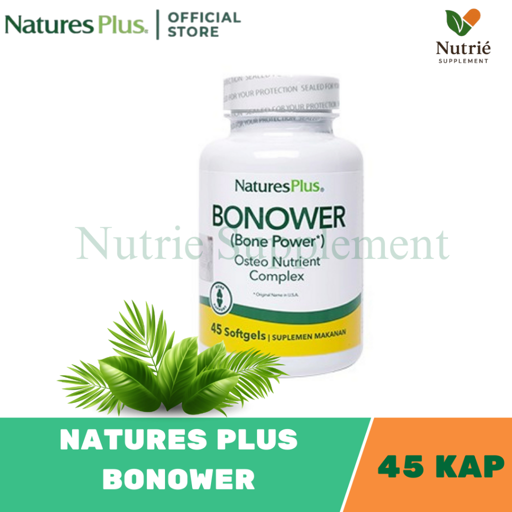 NATURES PLUS BONOWER 45 KAPSUL