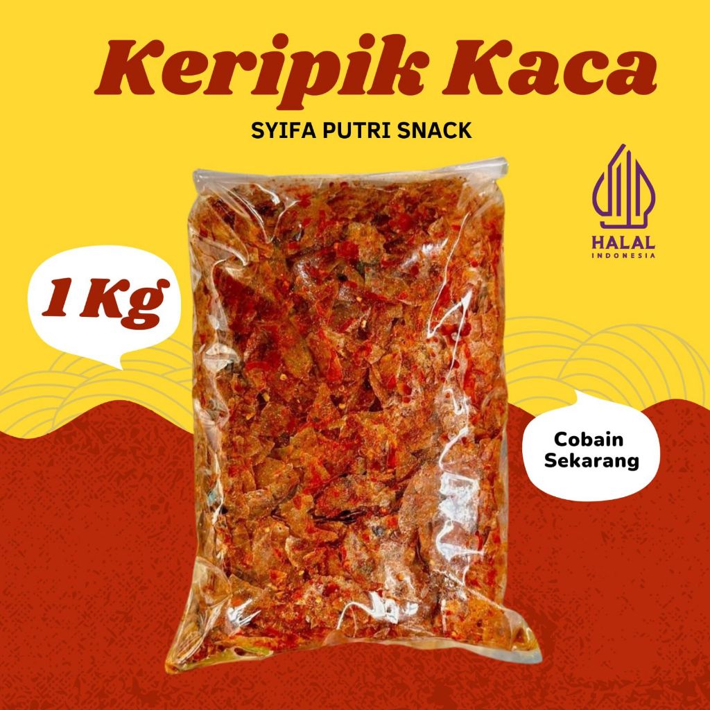 KRIPCA Kripik kaca pedas daun jeruk