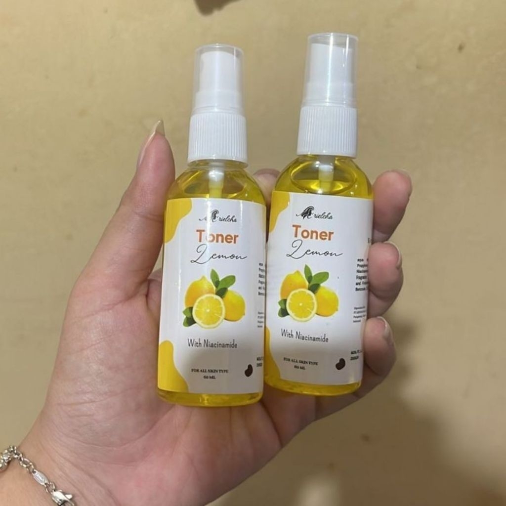 Toner wajah Lemon. Ready!!!