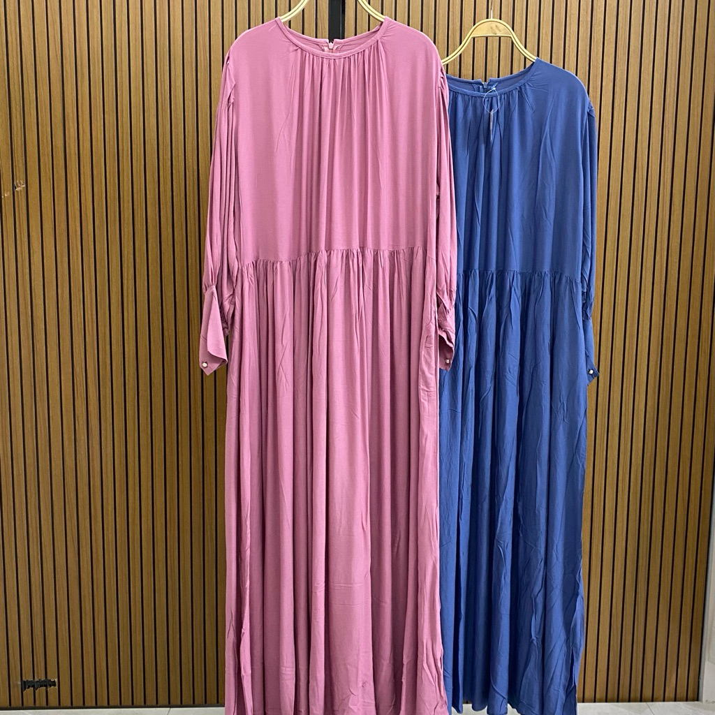 [BISA COD]GAMIS RAYON PREMIUM LINGKAR DADA 124 CM