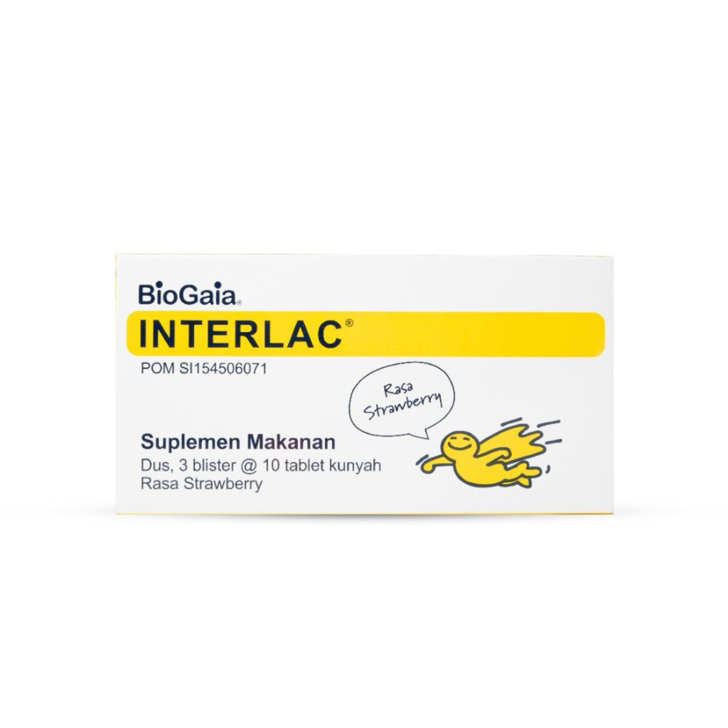 Interlac Rasa Strawberry Box 30 Tablet