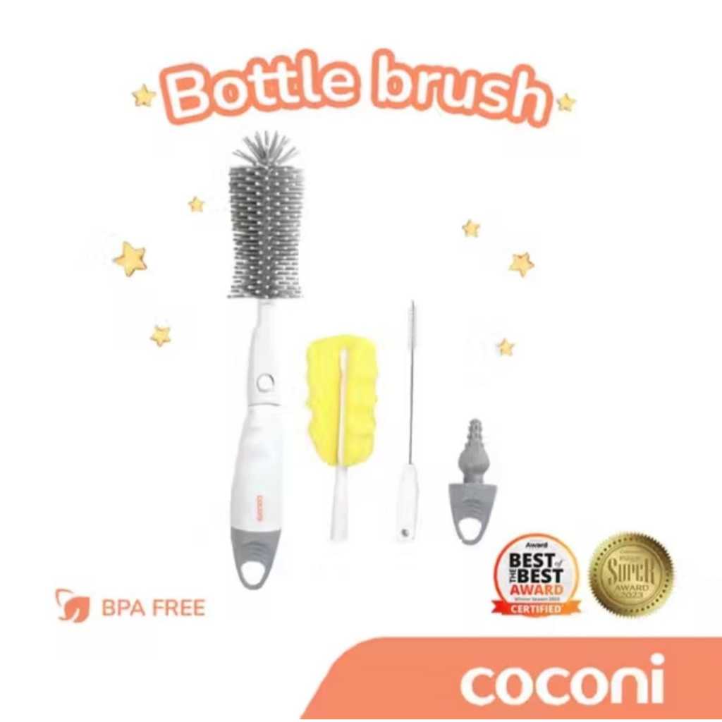 COCONI QUICK CLEANING BOTTLE BRUSH 4IN1