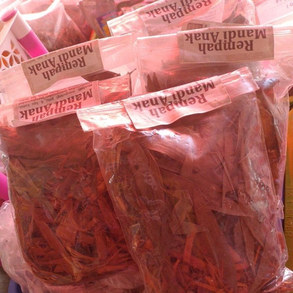 rempah mandi anak